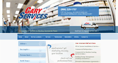 Desktop Screenshot of caryservices.com